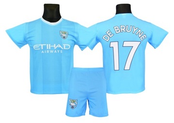 DE BRUYNE strój sportowy koszulka spodenki rozmiar 158