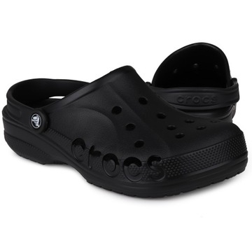 Klapki męskie, sportowe, chodaki Crocs Baya BLACK NOIR