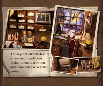 3D-ПАЗЗЛ CUTEBEE, МУЗЫКАЛЬНАЯ КНИГА, УКРАШЕНИЕ ДЛЯ