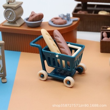 DOLLHOUSE PIEKARNIA ZABAWKA MAŁY DOM MINIATUROWE REkwizyty