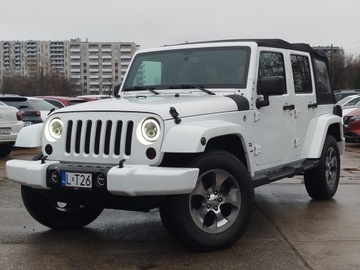 Jeep Wrangler III Unlimited Facelifting 3.6 V6 Pentastar 284KM 2016 JEEP WRANGLER III 3.6 V6 284 KM Bezwypadkowy, SPORT, Automat, VAT 23%, zdjęcie 2