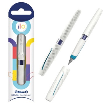 PIÓRO WIECZNE ILO M L+R Z NABOJEM PELIKAN BIAŁE