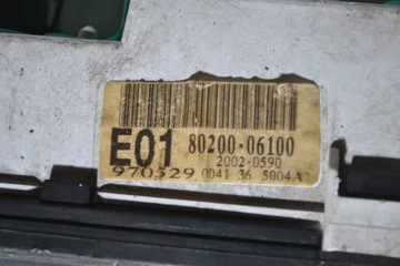 PŘÍSTROJOVÁ DESKA BUDÍK SSANGYONG KORANDO 2.9 80200-06100