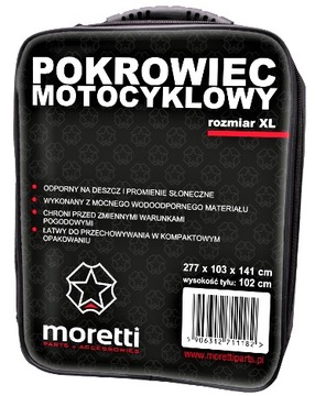 POKROWIEC MOTOCYKLOWY ROZMIAR- XL MOTOR SKUTER