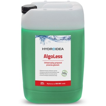 HYDROIDEA AlgoLess 25L Preparat przeciwko glonom
