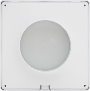 ВЕНТИЛЯЦИОННАЯ РЕШЕТКА ВЫТЯЖКА 100 НАРУЖНАЯ С ВЫТЯЖКОМ Белая С ОБРАТНЫМ КЛАПАНОМ