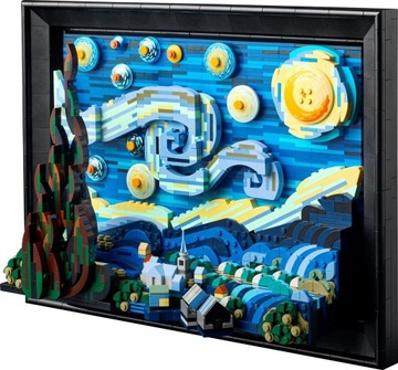 LEGO 21333 Ideas Starry Night от Винсента Ван Гога