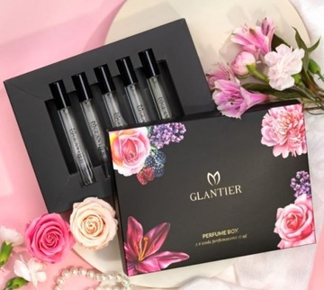 Glantier Perfume Box 5 x 15 ml Perfumetki Zestaw prezentowy
