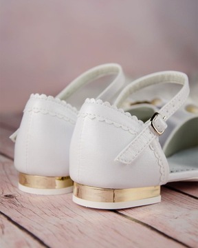 Buty komunijne dziewczęce KBD-672 - 36