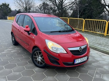 Opel Meriva II Mikrovan 1.3 CDTI ECOTEC 75KM 2011 Opel Meriva Zarejestrowany Klima Kamera cofania