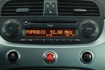 Fiat 500 II Seria 1 1.2 69KM 2014 Fiat 500 1.2, Salon Polska, Serwis ASO, Skóra, zdjęcie 8