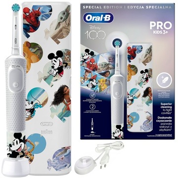 SZCZOTECZKA ELEKTRYCZNA DLA DZIECI ORAL-B VITALITY PRO 100 MYSZKA MICKEY