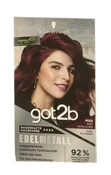 got2b farba do włosów rubinowa metal czerwień M68