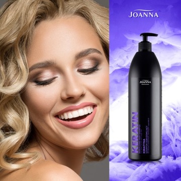 JOANNA Professional Keratin восстанавливающий шампунь для волос с кератином 1л