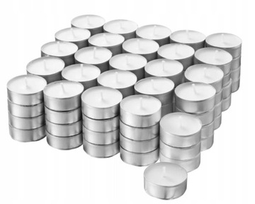 Podgrzewacze sojowe ręcznie robione tealight naturalne bezzapachowe 50 szt