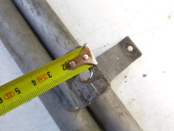 Próg Listwy orurowanie Progowe RURY Chrom 170 CM 40mm