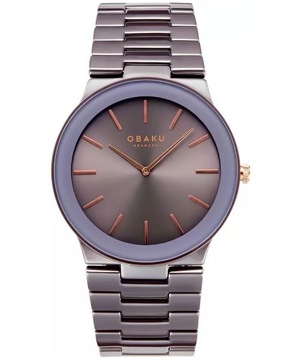 Zegarek męski Obaku Svale Graphite V281GXJJCJ