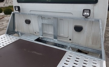Platforma stal/alu 4,5x2 Najazd do sam. montażu PL