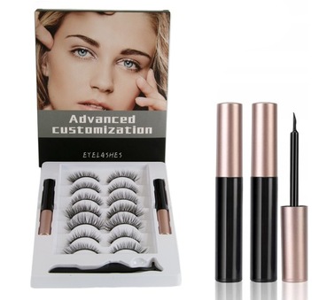 7x RZĘSY MAGNETYCZNE PESTA 2x EYELINER MAGNETYCZNY