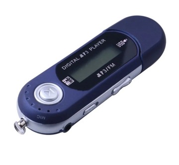 Sportowy odtwarzacz MP3, pendrive mini USB 2.0, radio FM, obsługa kart TF