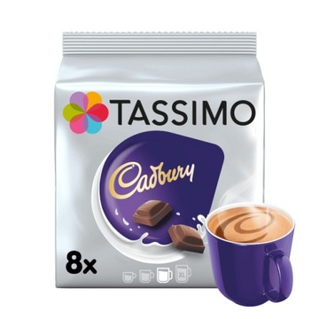 TASSIMO CADBURY 8 капсул питьевой шоколада