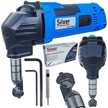 NOŻYCE ELEKTRYCZNE DO CIĘCIA BLACHY FALISTEJ 1600W STEMPEL NIBBLER + NOŻ
