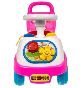 Игрушечная машинка-толкатель на ходунках 3 в 1, роскошные звуки большого игрового автомобиля