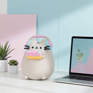 Детская настольная лампа Pusheen для девочек USB C на батарейках