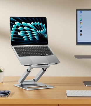 Регулируемая алюминиевая подставка TOUNEE для ноутбука MacBook iPad (LS07)