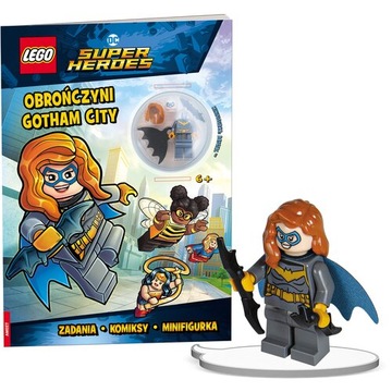 Lego Super Heroes - OBROŃCZYNI GOTHAM CITY + Figurka BATGIRL sh658 +Broń
