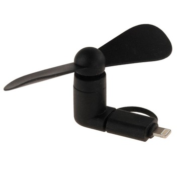 ВЕНТИЛЯТОР ТЕЛЕФОНА micro USB или Lightning 2in1