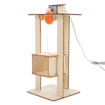 ЛИФТ И УЧЕБНАЯ МОДЕЛЬ ЛИФТА своими руками (БЕЗ АККУМУЛЯТОРА)