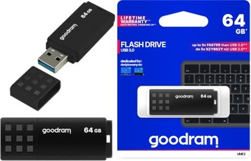Pendrive GOODRAM USB 3.0 64GB UME3 60MB/s pamięć