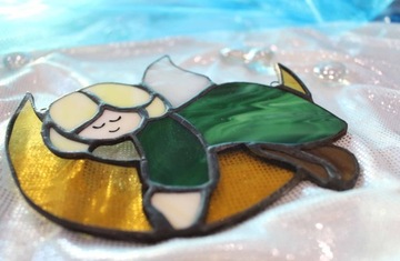 Ангел на Луне, подарок на крещение ангела LZ