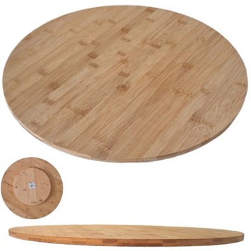 TALERZ DESKA OBROTOWA 50 cm DRENIANY DO PIZZY SERWOWANIA SERÓW PATERA