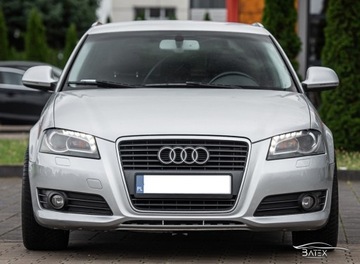 Audi A3 8P Hatchback 3d 2.0 TDI CR 140KM 2010 Audi A3 Sportback Lift 2.0TDI 140KM Automat Skóra Led Koła 18 Łopatki Xenon, zdjęcie 4