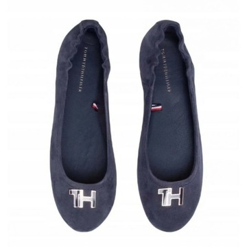 Buty Tommy Hilfiger TH Hardware Balerina W FW0FW04768 37