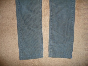 Spodnie sztruksowe LACOSTE W34/L34=43,5/112cm