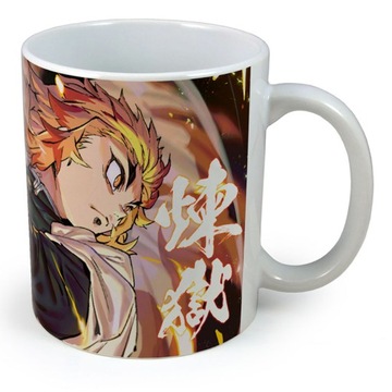 Kubek anime Kimetsu Demon Slayer Rengoku Kanji