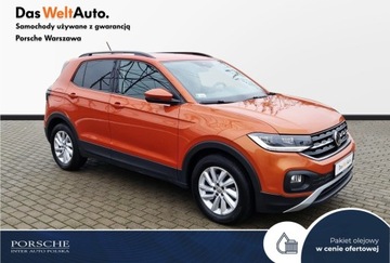 Volkswagen T-Cross SUV 1.0 TSI 115KM 2019 Volkswagen T-Cross 1.0 TSI 115KM Life DSG Salon PL