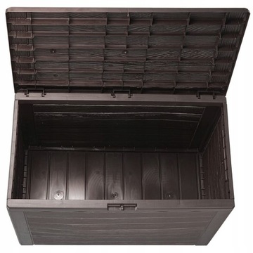 Садовый ящик Woodebox 190л коричневый