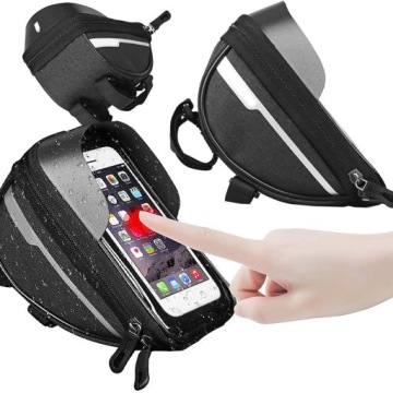 Водонепроницаемый ДЕРЖАТЕЛЬ ДЛЯ ВЕЛОСИПЕДНОЙ РОЗЕТКИ ЧЕХОЛ ДЛЯ ТЕЛЕФОНА СУМКА В РАМЕ НАСТЕННАЯ СУМКА