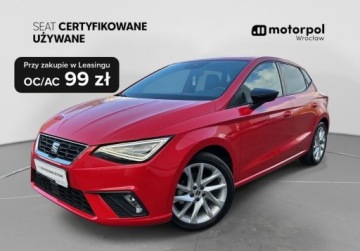Seat Ibiza V 2024 Seat Ibiza FR, FV23, Tempomat, Czujniki parkowania, Asystenci, Bezwypadkow