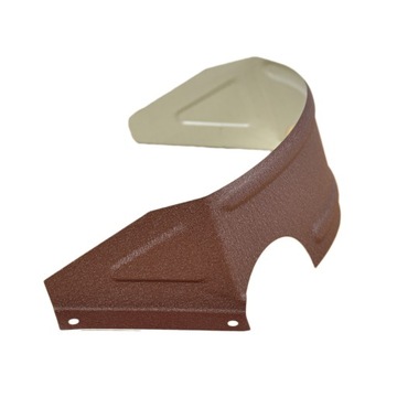 Забор для снега SNOW CATCH каплевидный ОЦИНКОВАННЫЙ КОРИЧНЕВЫЙ 8017