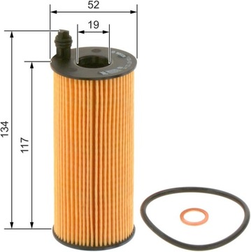BOSCH F 026 407 123 FILTR OLEJE