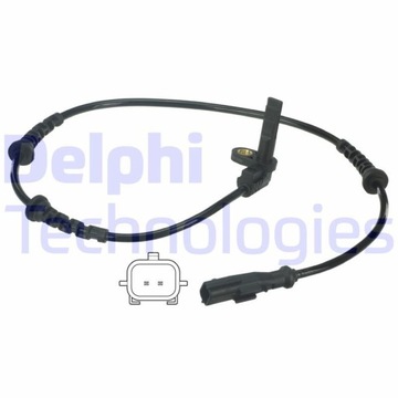 DELPHI 962366 SENZOR ABS DACIA DUSTER RENAULT FLUENCE MEGANE SCENIC PŘEDNÍ