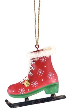 МЕТАЛЛИЧЕСКИЙ ПОДВЕСНОЙ КУЛОН ДЛЯ КОНЬКОВ - РОЖДЕСТВЕНСКИЙ