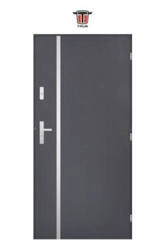 ПОЛИРОВАННАЯ НАРУЖНАЯ ДВЕРЬ INOX SGAJ1L 55 ММ 90 СМ