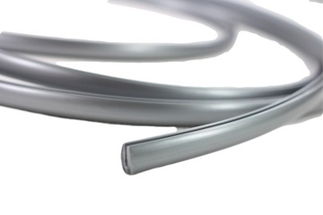 Серебристо-серая кромочная планка PREMIUM