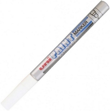Marker UNI PX-203 koń.igłowa biały